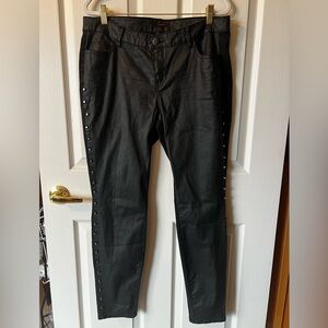 BONGO Black Studded Skinny Jeans